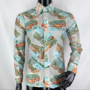 VTG 70s Saturdays In California Mach II Shirt